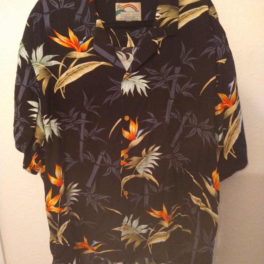Vintage Hawaiin floral shirt by paradise found xxl